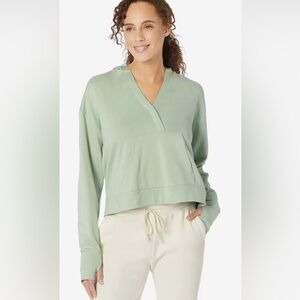 SOLD Sweat Betty After Class Relaxed Hoodie Sz XS Color Salix Green $98 NWOT